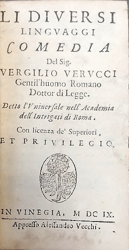 Li diversi linguaggi.