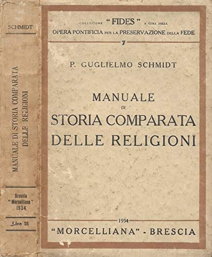 Manuale di storia comparata delle religioni.