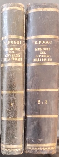 Memorie storiche del Governo della Toscana.1859-1860.