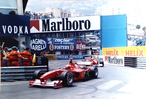 Michael Schumacher Ferrari F1 2000. GP Montecarlo 2000. Original Photo …