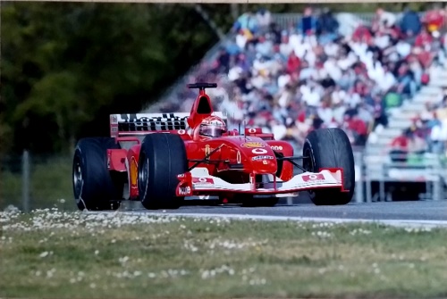 Michael Schumacher Ferrari F2002 GP Imola. Original Photo Paper. Questa …