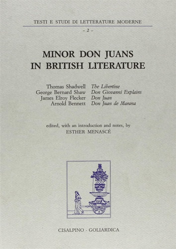Minor Don Juans in British Literature. An Anthology.