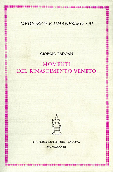 Momenti del Rinascimento Veneto.