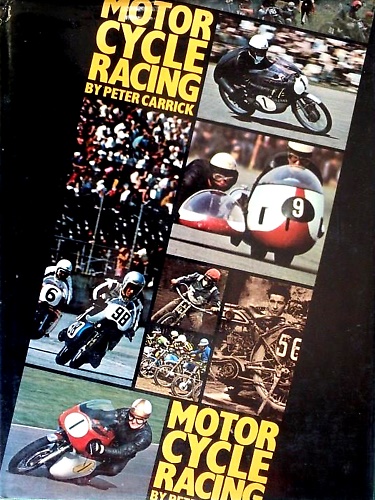 Motor cycle racing.