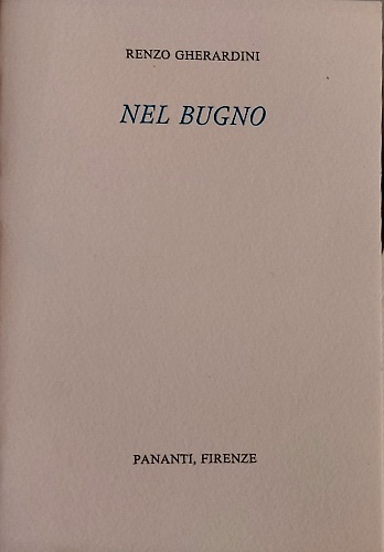 Nel bugno. [Poesie]