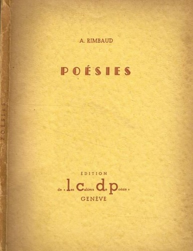 Poésies.