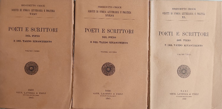 Poeti e scrittori del pieno e del tardo Rinascimento.
