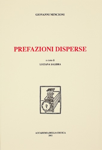 Prefazioni disperse.