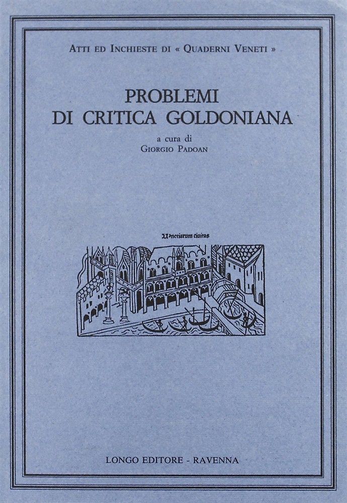 Problemi di critica goldoniana. III.