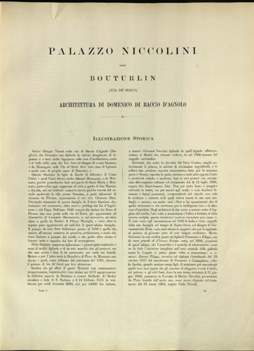 Raccolta delle migliori fabbriche antiche e moderne di Firenze. Misurate …