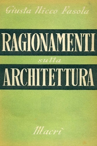 Ragionamenti sulla Architettura.