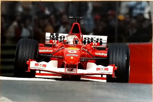 Rubens Barrichello. Ferrari F1 2002. GP Imola 2002. Original Photo …
