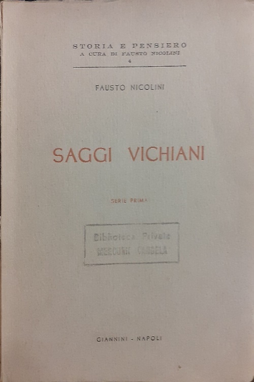 Saggi vichiani.
