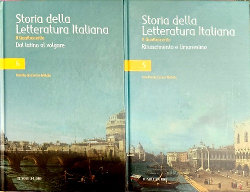 Storia della letteratura italiana. Vol.III. Il quattrocento. Parte I. Rinascimento …