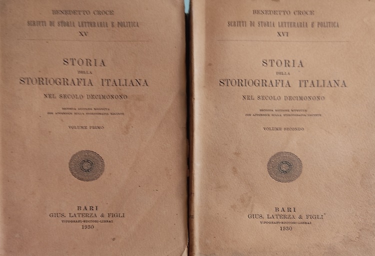 Storia della storiografia italiana nel secolo Decimonono.