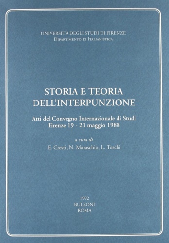 Storia e teoria dell'interpunzione.