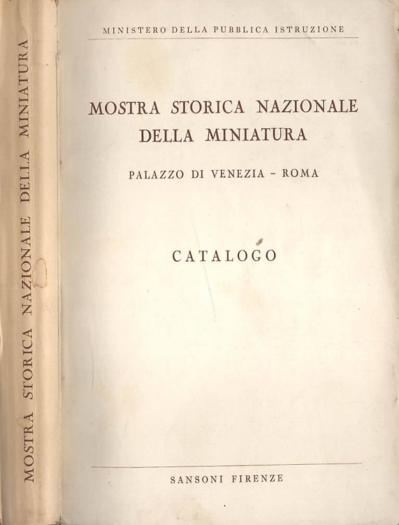 Storica Nazionale della Miniatura.