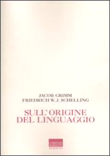 Sull'origine del linguaggio.