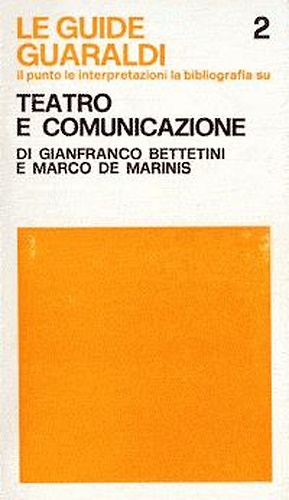 Teatro e comunicazione.