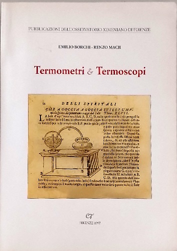 Termometri e Termoscopi.