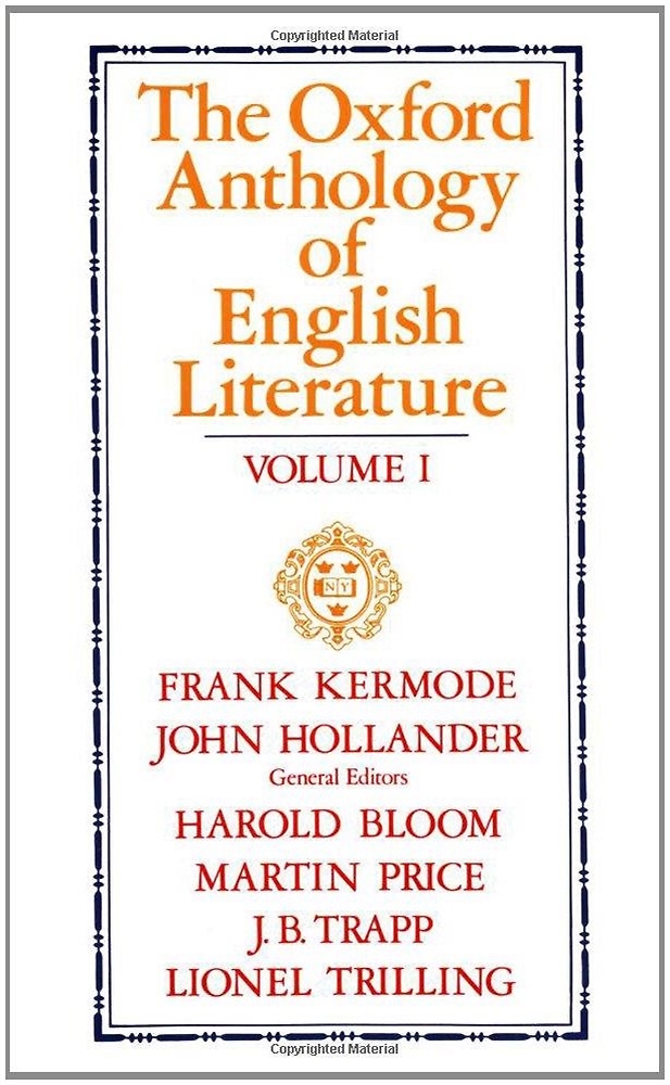 The Oxford anthology of English literature. The Middle Ages Through …