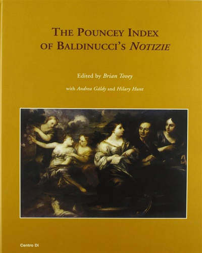 The Pouncey Index of Baldinucci's Notizie.