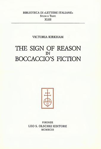 The sign of reason in Boccaccio's fiction.