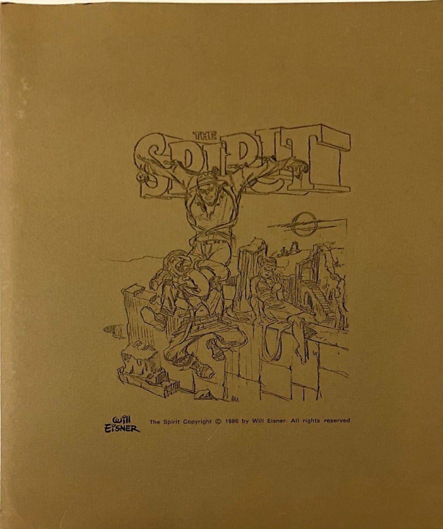 The Spirit. Portfolio di Will Eisner.