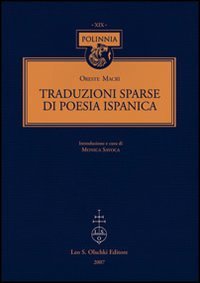 Traduzioni sparse di poesia ispanica.