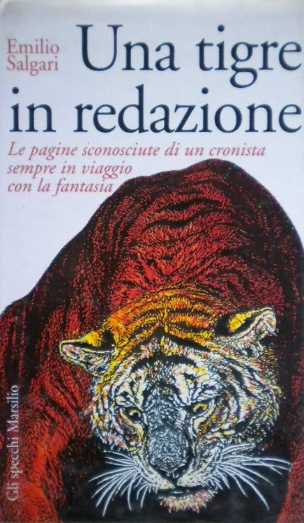 Una tigre in redazione.