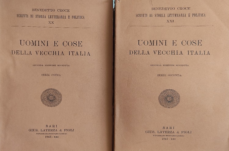 Uomini e cose della vecchia Italia. Serie Prima. Serie Seconda.