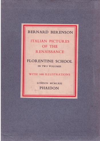 Italian Pictures of the Renaissance - Florentine School