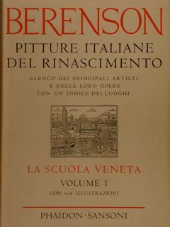 Pitture Italiane del Rinascimento - La scuola Veneta