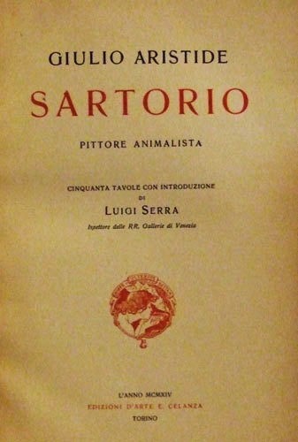 Giulio Aristide Sartorio - Pittore animalista