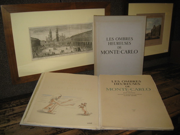 Les Ombres Heureuses de Monte Carlo. Eaux - fortes originales …