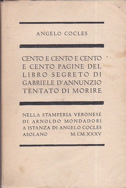 Cento e cento e cento e cento pagine del Libro …