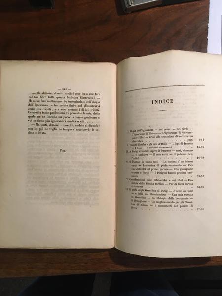 Il viaggio di un ignorante ossia ricetta per gli ipocondriaci