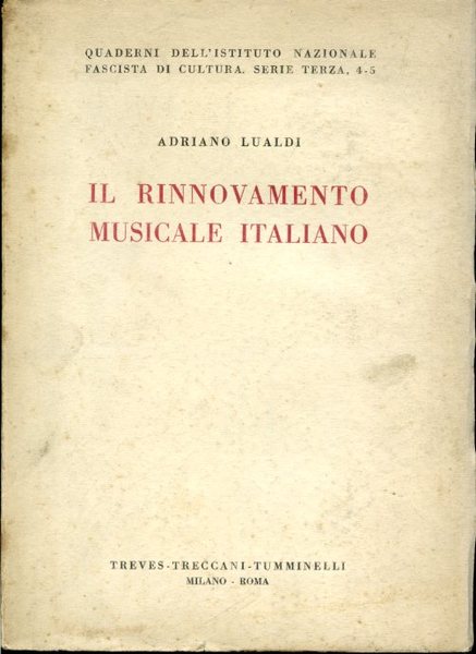 Il rinnovamento musicale italiano