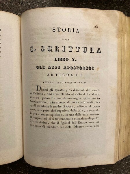 Storia della Sacra Scrittura con tavole in rame