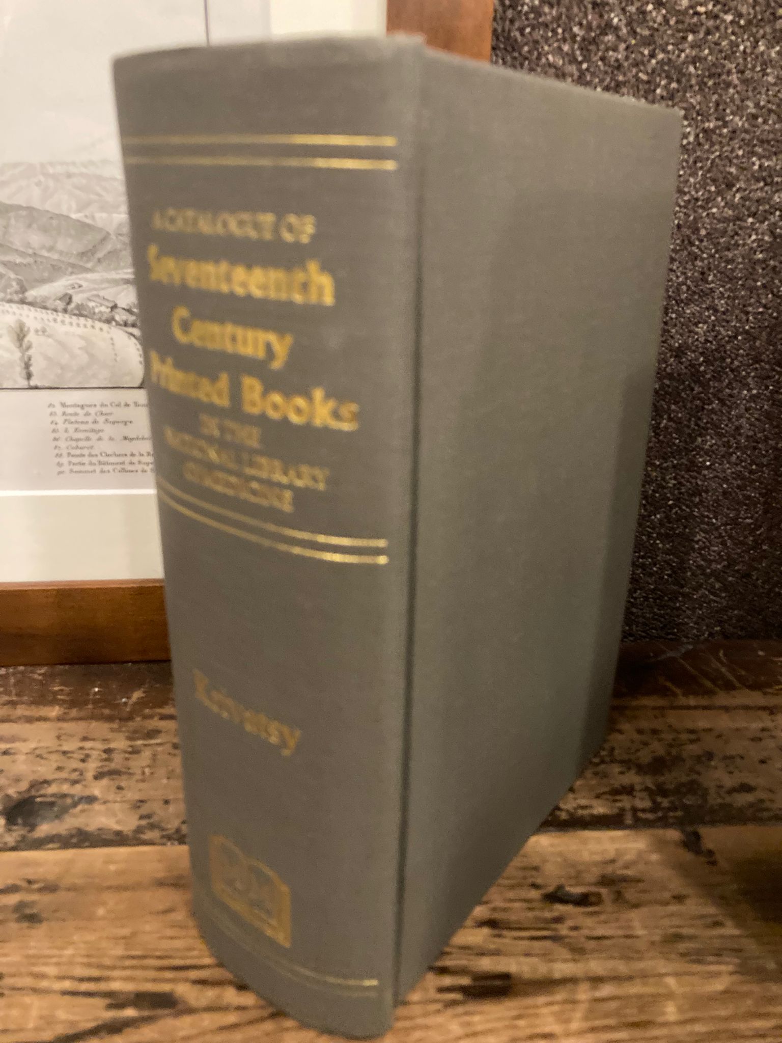 A Catalogue of Seventeenth Century Printed Books in the National …