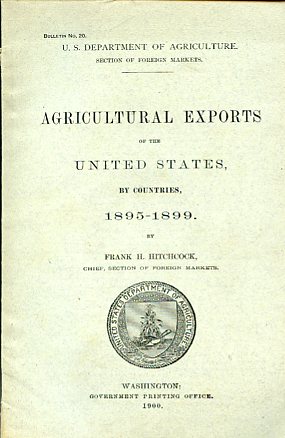 Agricultural exports of the United States, by countries, 1895 - …