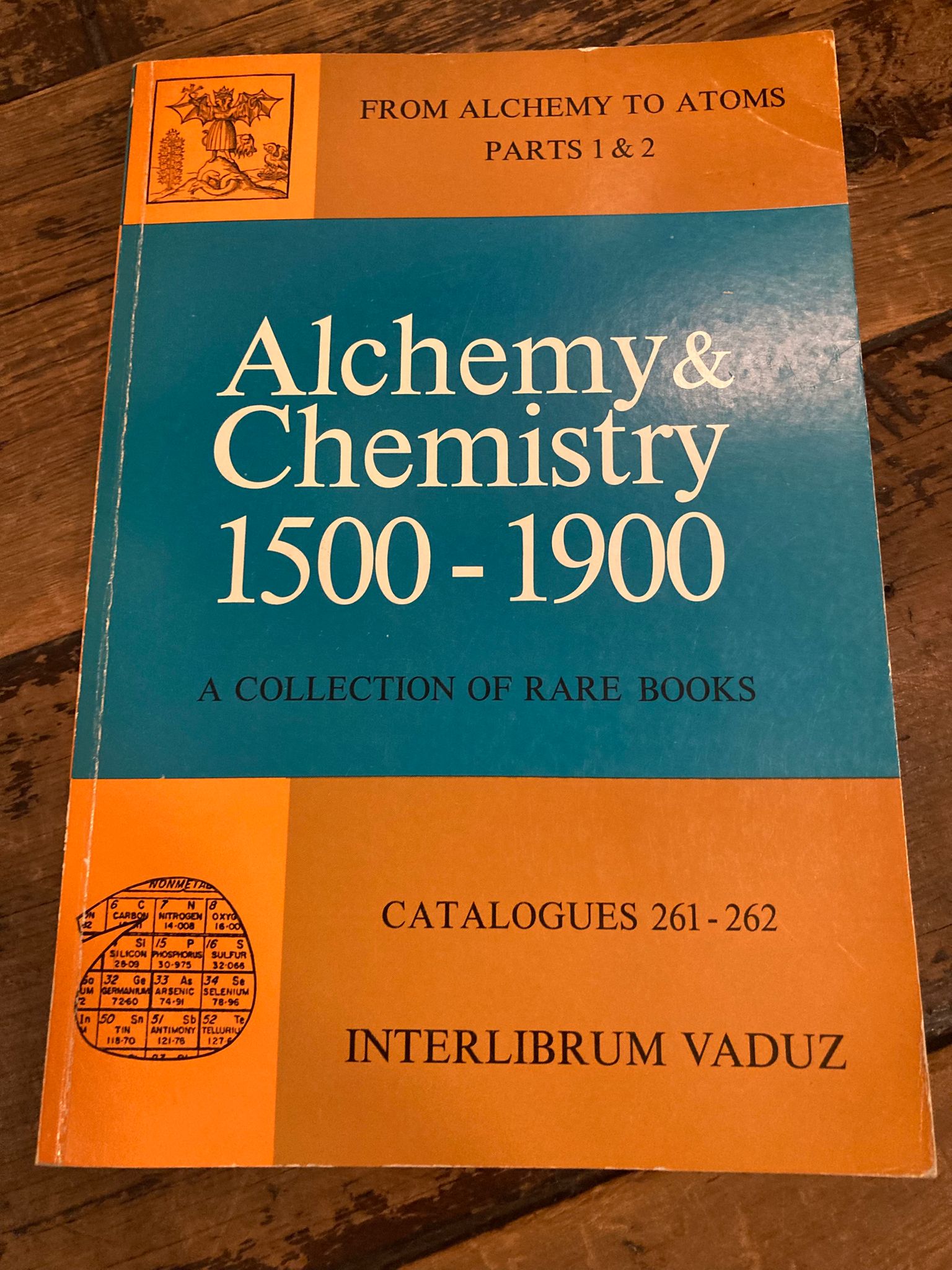 Alchemy & Chemistry 1500 - 1900. From Alchemy to Atoms …