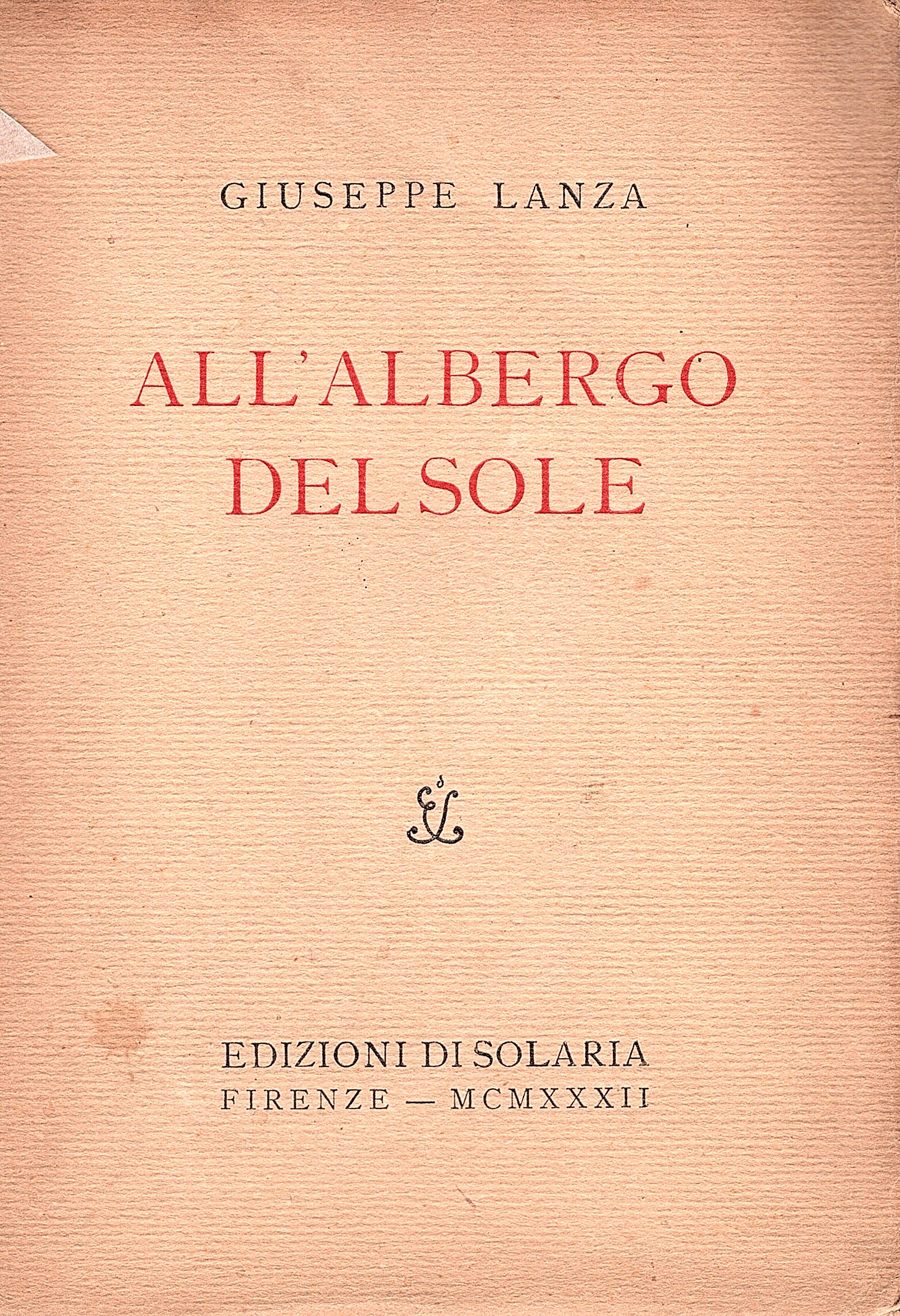 All' albergo del sole