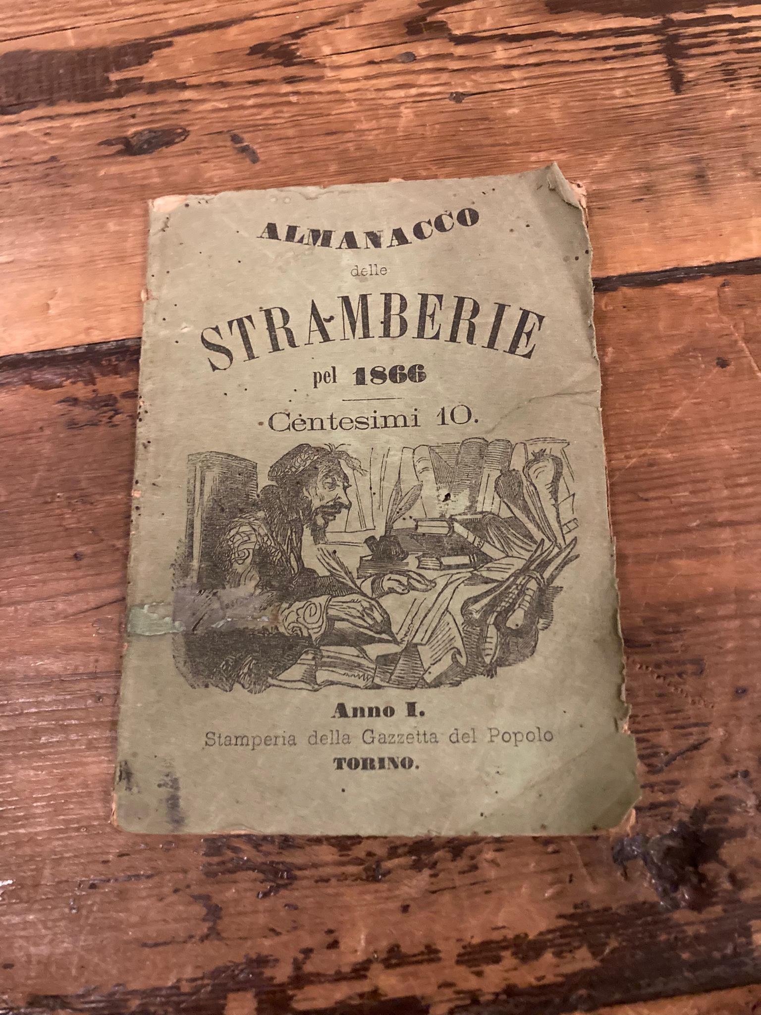 Almanacco delle Stramberie pel 1866. Anno I Compilato da Framoccolo