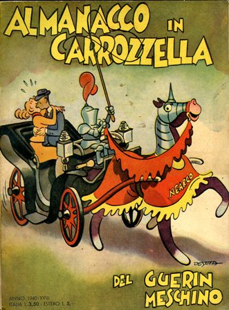 Almanacco in carrozzella del Guerin Meschino. Anno 1940