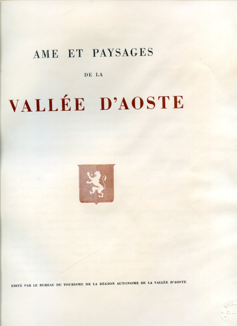 Ame et paysages de la Vallée d'Aoste