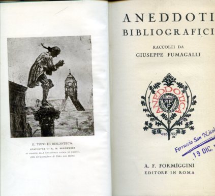 Aneddoti bibliografici raccolti