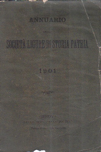 Annuario della Società Ligure di Storia Patria. 1901