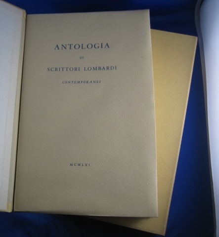 Antologia di scrittori lombardi contemporanei