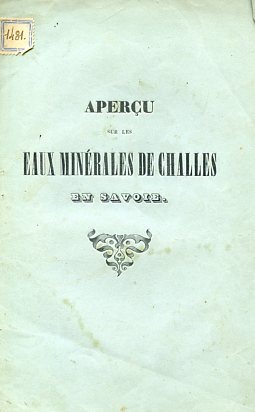 Aperçu sur la nature et les propriétés médicinales des eaux …